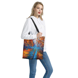 Autumn Painting Print Tote Bag