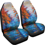 Autumn Painting Print Universal Fit Car Seat Covers