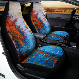 Autumn Painting Print Universal Fit Car Seat Covers