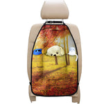 Autumn Trees Print Car Seat Organizers