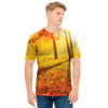 Autumn Trees Print Men's T-Shirt