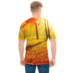 Autumn Trees Print Men's T-Shirt