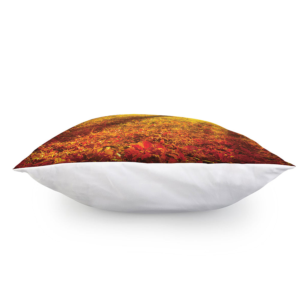 Autumn Trees Print Pillow Cover