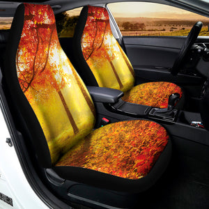 Autumn Trees Print Universal Fit Car Seat Covers