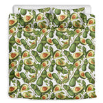 Avocado Cut In Half Drawing Print Duvet Cover Bedding Set