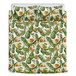 Avocado Cut In Half Drawing Print Duvet Cover Bedding Set