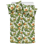 Avocado Cut In Half Drawing Print Duvet Cover Bedding Set