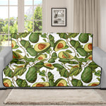 Avocado Cut In Half Drawing Print Futon Protector