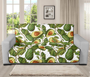 Avocado Cut In Half Drawing Print Futon Protector