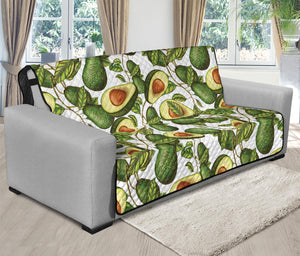 Avocado Cut In Half Drawing Print Futon Protector