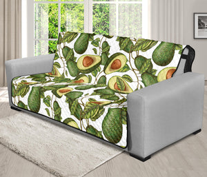 Avocado Cut In Half Drawing Print Futon Protector