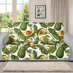 Avocado Cut In Half Drawing Print Futon Protector