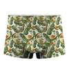 Avocado Cut In Half Drawing Print Men's Boxer Briefs