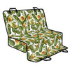 Avocado Cut In Half Drawing Print Pet Car Back Seat Cover