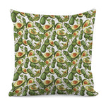 Avocado Cut In Half Drawing Print Pillow Cover
