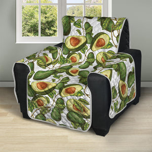 Avocado Cut In Half Drawing Print Recliner Protector