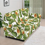 Avocado Cut In Half Drawing Print Sofa Cover