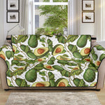 Avocado Cut In Half Drawing Print Sofa Protector