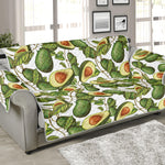 Avocado Cut In Half Drawing Print Sofa Protector