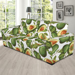 Avocado Cut In Half Drawing Print Sofa Slipcover