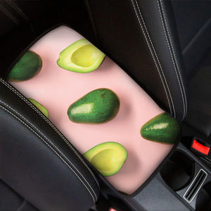 Avocado Cut In Half Pattern Print Car Center Console Cover