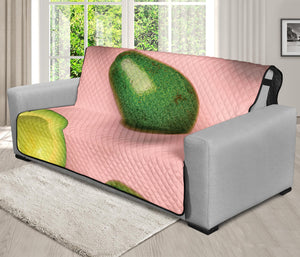 Avocado Cut In Half Pattern Print Futon Protector