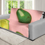 Avocado Cut In Half Pattern Print Futon Protector