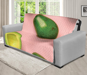 Avocado Cut In Half Pattern Print Futon Protector