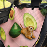 Avocado Cut In Half Pattern Print Pet Car Back Seat Cover