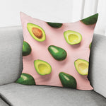 Avocado Cut In Half Pattern Print Pillow Cover
