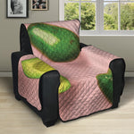 Avocado Cut In Half Pattern Print Recliner Protector