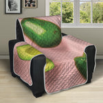 Avocado Cut In Half Pattern Print Recliner Protector