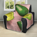 Avocado Cut In Half Pattern Print Recliner Protector