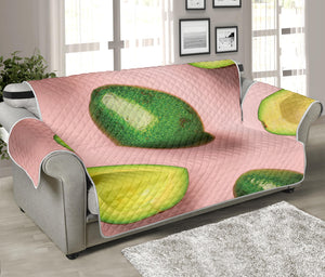 Avocado Cut In Half Pattern Print Sofa Protector