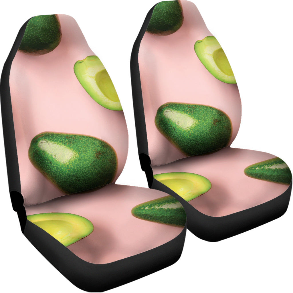 Avocado Cut In Half Pattern Print Universal Fit Car Seat Covers