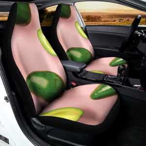 Avocado Cut In Half Pattern Print Universal Fit Car Seat Covers