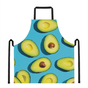 Avocado Cut In Half Print Apron