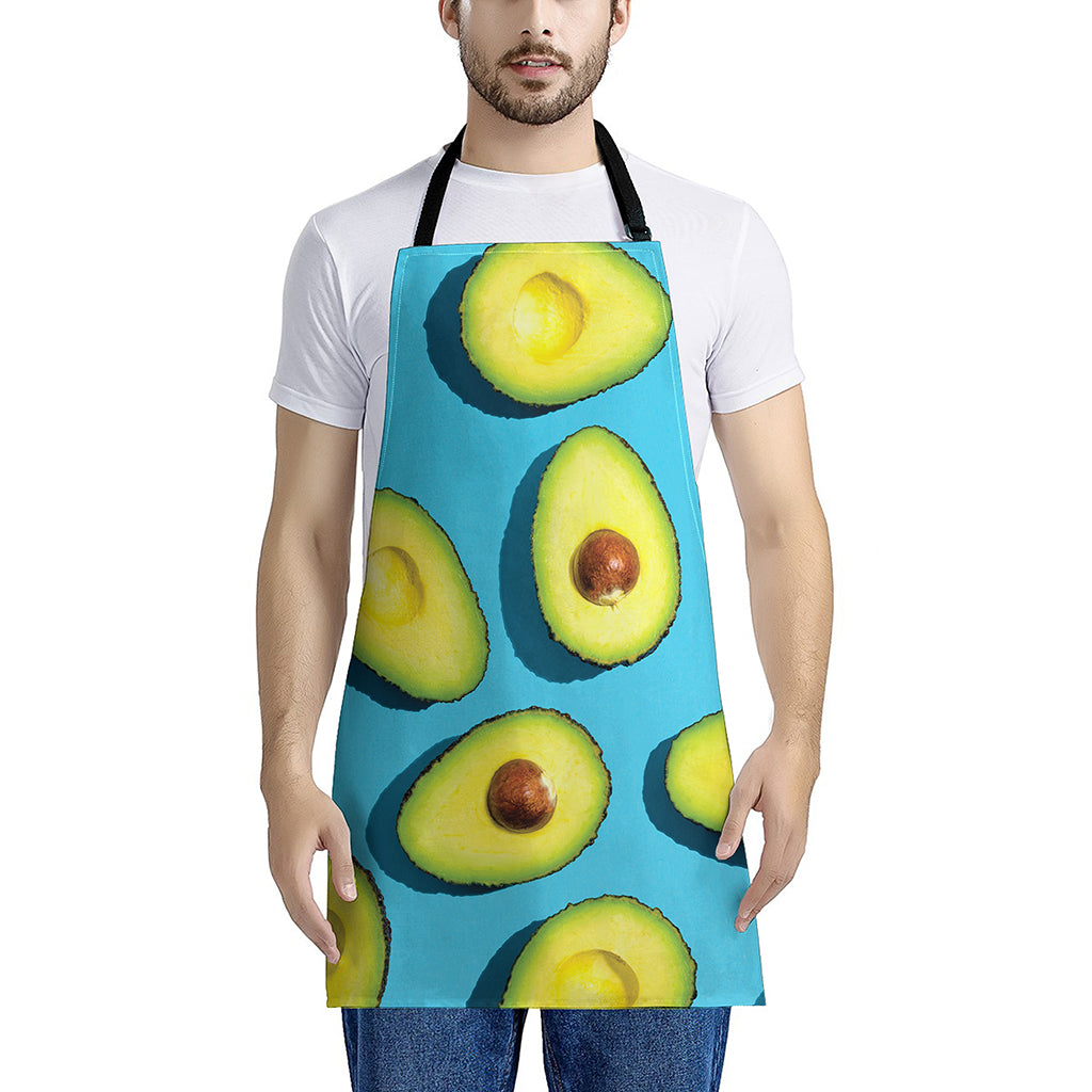 Avocado Cut In Half Print Apron