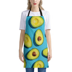 Avocado Cut In Half Print Apron