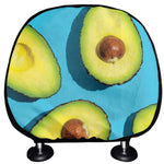 Avocado Cut In Half Print Car Headrest Covers