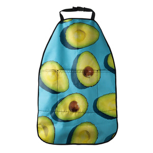 Avocado Cut In Half Print Car Seat Organizers