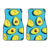 Avocado Cut In Half Print Front Car Floor Mats