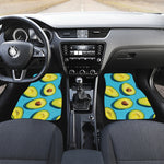 Avocado Cut In Half Print Front Car Floor Mats