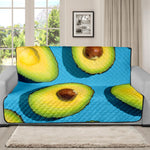 Avocado Cut In Half Print Futon Protector