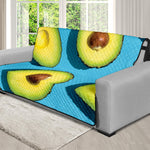 Avocado Cut In Half Print Futon Protector