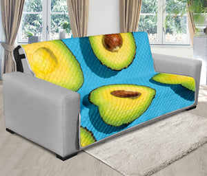 Avocado Cut In Half Print Futon Protector