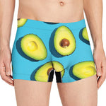 Avocado Cut In Half Print Men's Boxer Briefs