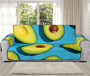 Avocado Cut In Half Print Oversized Sofa Protector