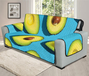 Avocado Cut In Half Print Oversized Sofa Protector