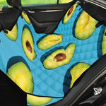 Avocado Cut In Half Print Pet Car Back Seat Cover